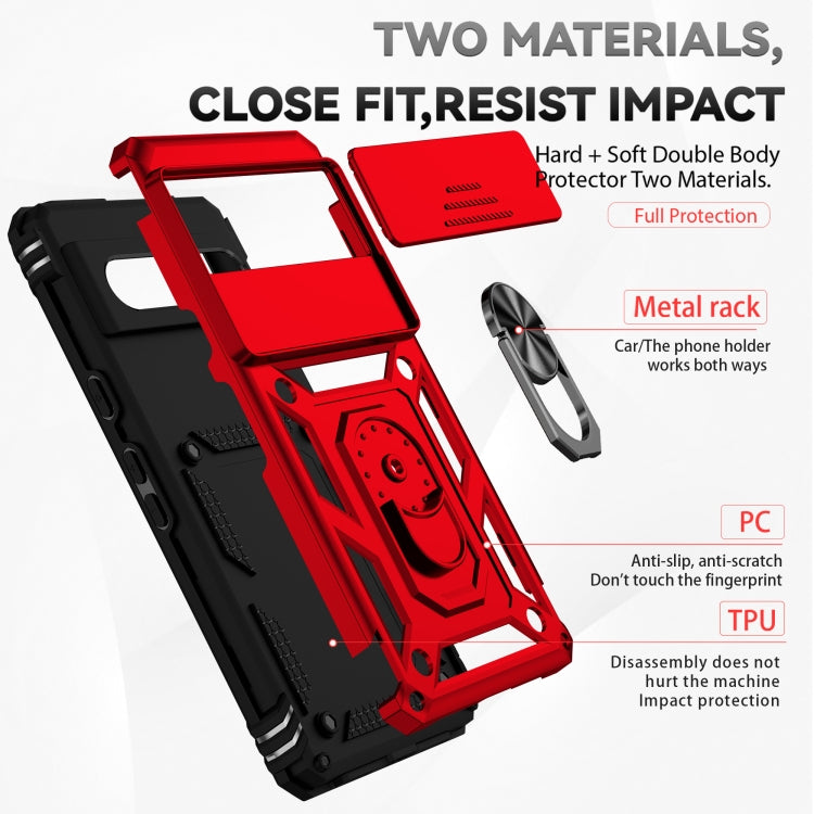 For Google Pixel 7 5G Sliding Camshield Holder Phone Case