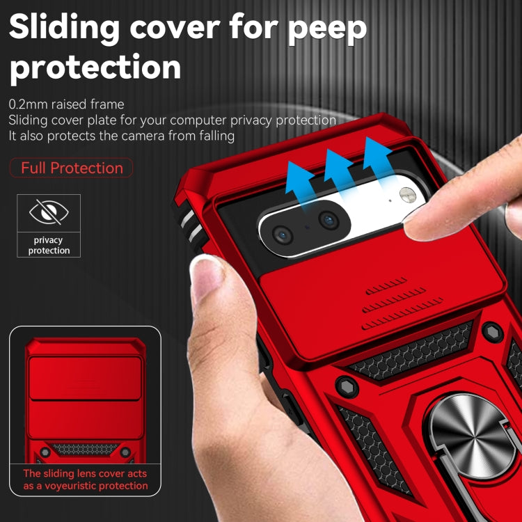 For Google Pixel 7 5G Sliding Camshield Holder Phone Case