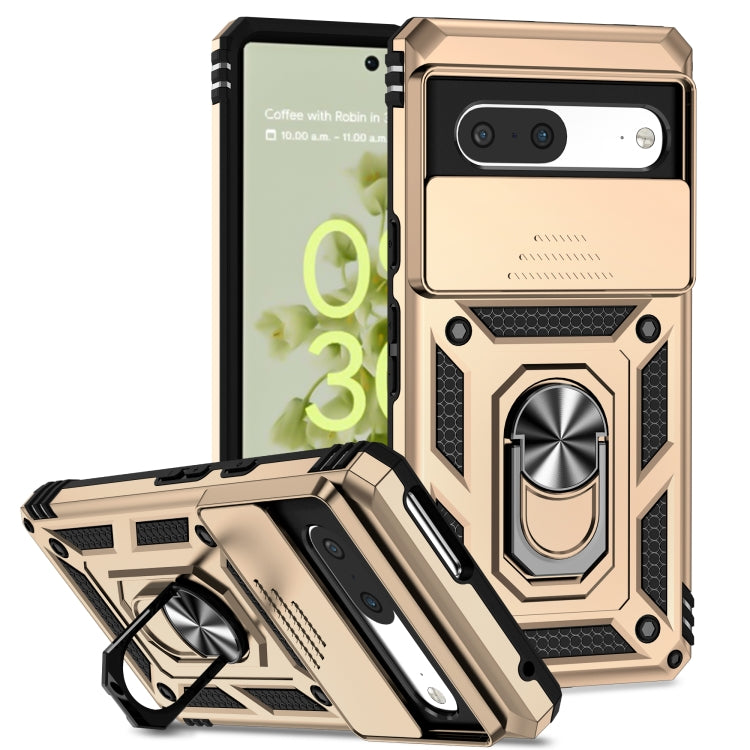 For Google Pixel 7 5G Sliding Camshield Holder Phone Case