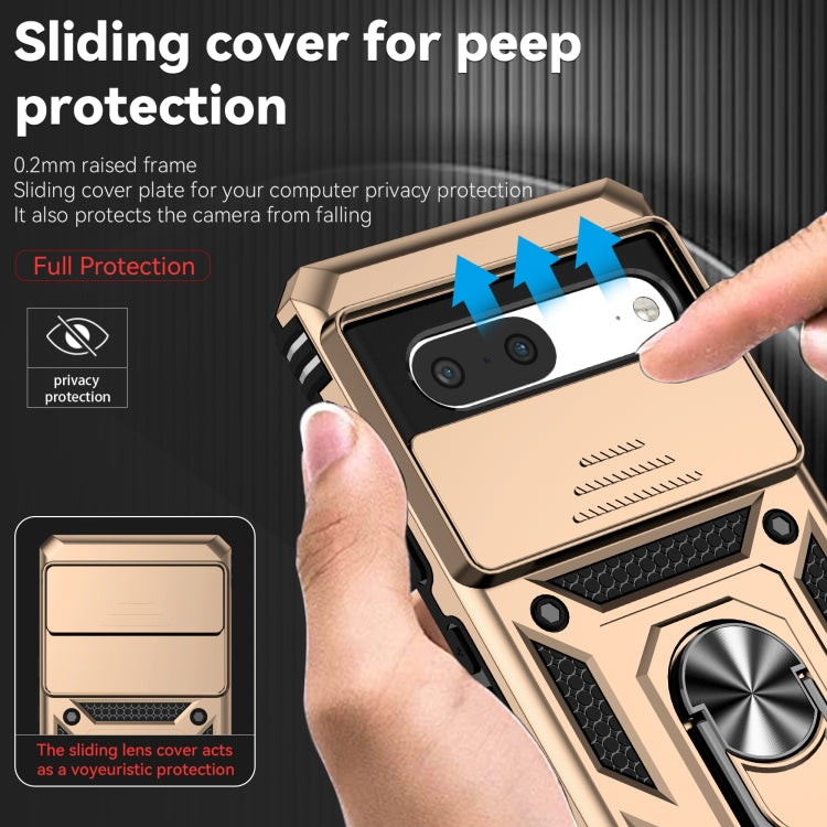 For Google Pixel 7 5G Sliding Camshield Holder Phone Case