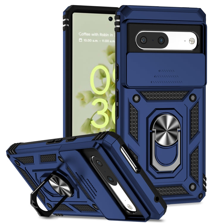 For Google Pixel 7 5G Sliding Camshield Holder Phone Case