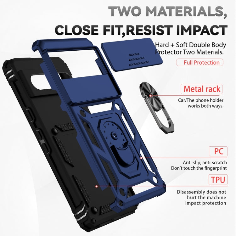 For Google Pixel 7 5G Sliding Camshield Holder Phone Case