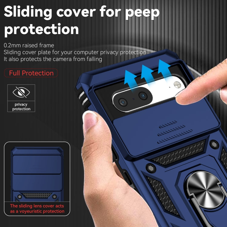 For Google Pixel 7 5G Sliding Camshield Holder Phone Case
