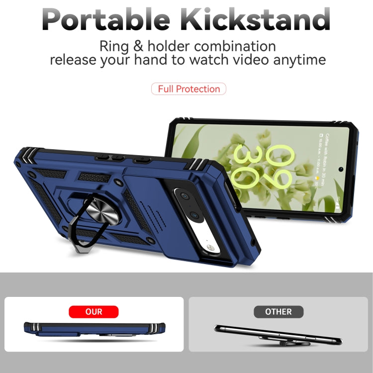 For Google Pixel 7 5G Sliding Camshield Holder Phone Case