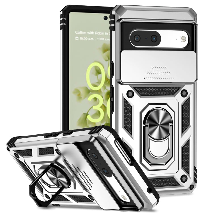 For Google Pixel 7 5G Sliding Camshield Holder Phone Case