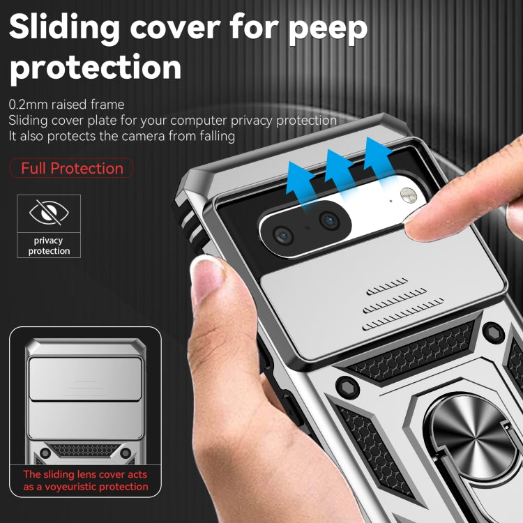 For Google Pixel 7 5G Sliding Camshield Holder Phone Case