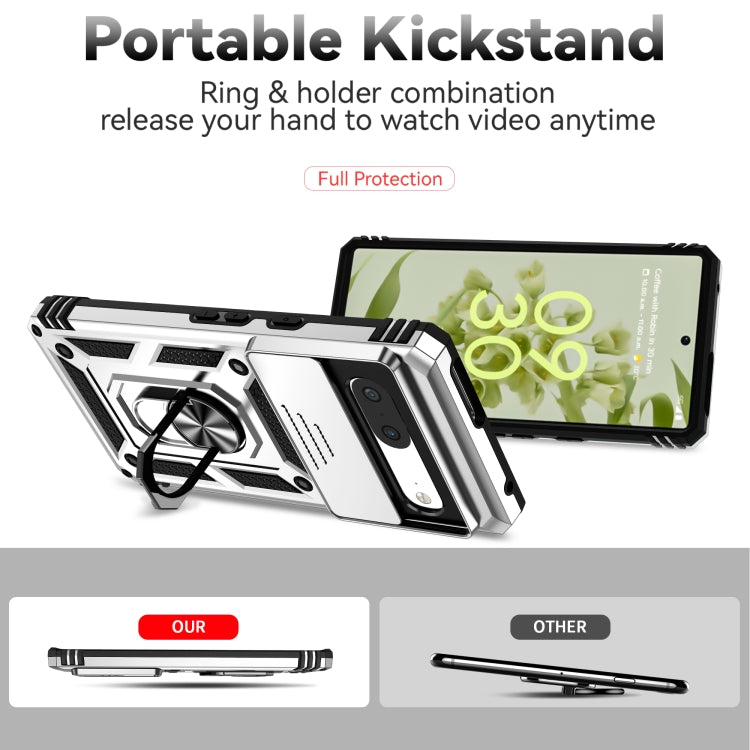 For Google Pixel 7 5G Sliding Camshield Holder Phone Case