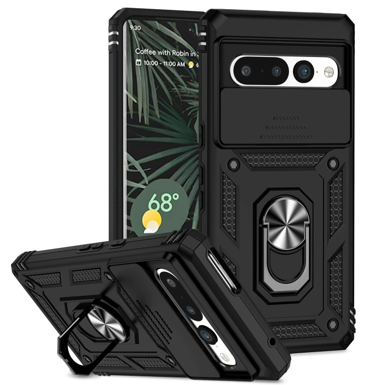 For Google Pixel 7 Pro 5G Sliding Camshield Holder Phone Case