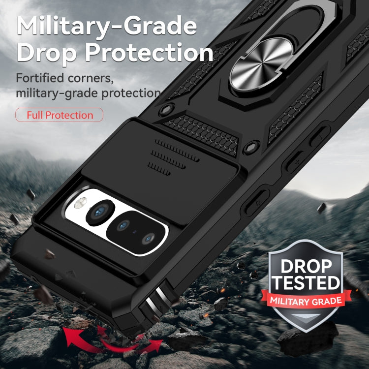 For Google Pixel 7 Pro 5G Sliding Camshield Holder Phone Case