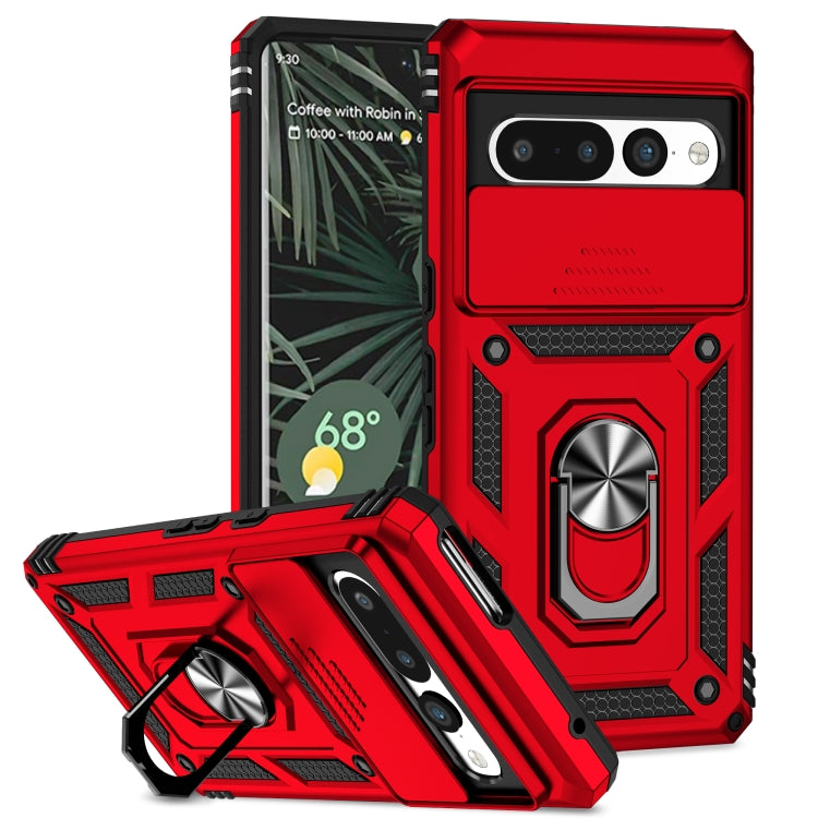 For Google Pixel 7 Pro 5G Sliding Camshield Holder Phone Case