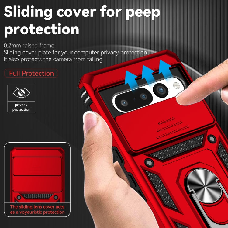 For Google Pixel 7 Pro 5G Sliding Camshield Holder Phone Case