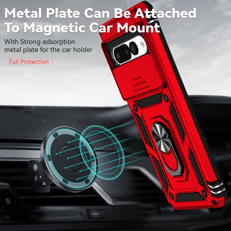 For Google Pixel 7 Pro 5G Sliding Camshield Holder Phone Case