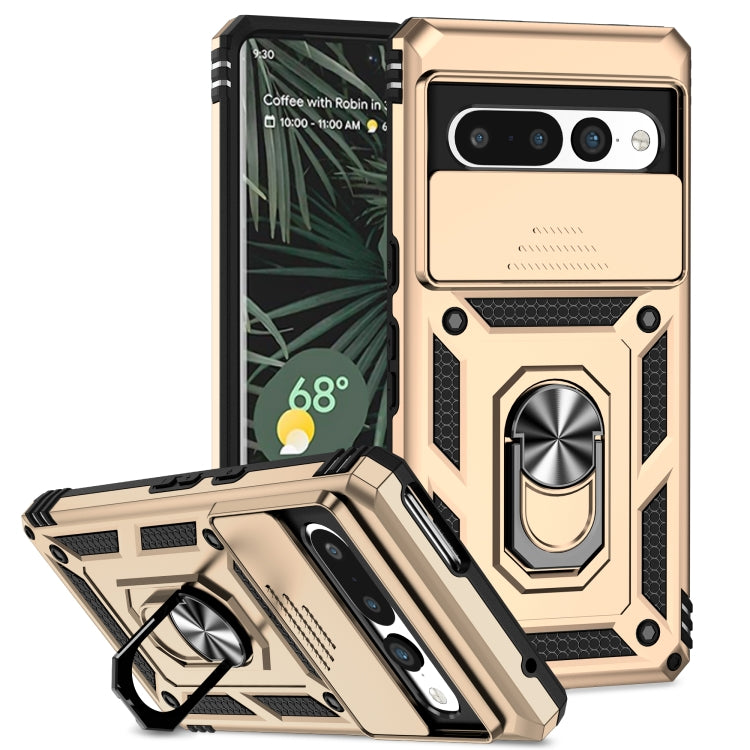 For Google Pixel 7 Pro 5G Sliding Camshield Holder Phone Case