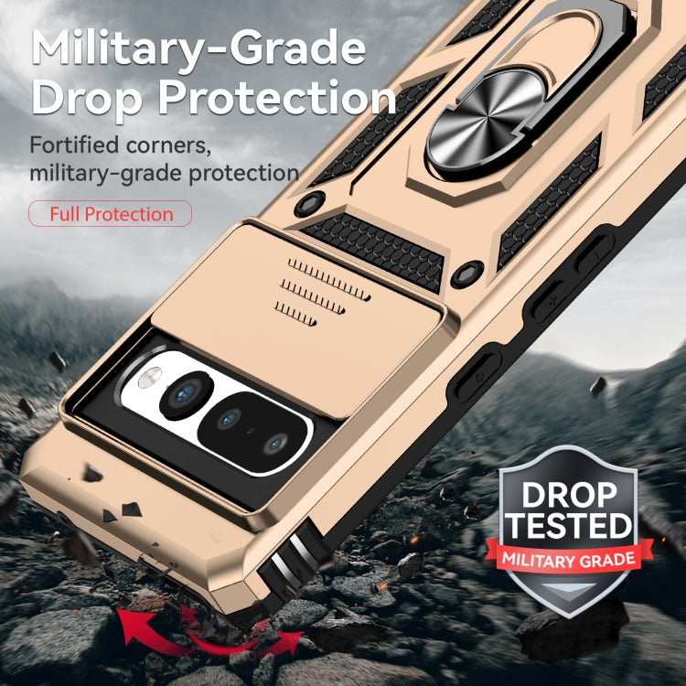 For Google Pixel 7 Pro 5G Sliding Camshield Holder Phone Case
