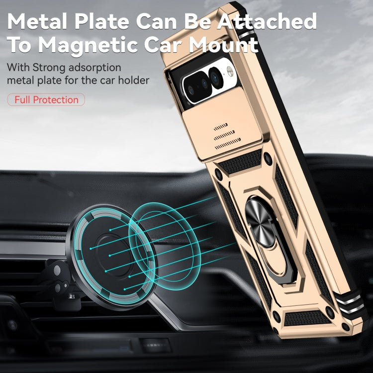 For Google Pixel 7 Pro 5G Sliding Camshield Holder Phone Case