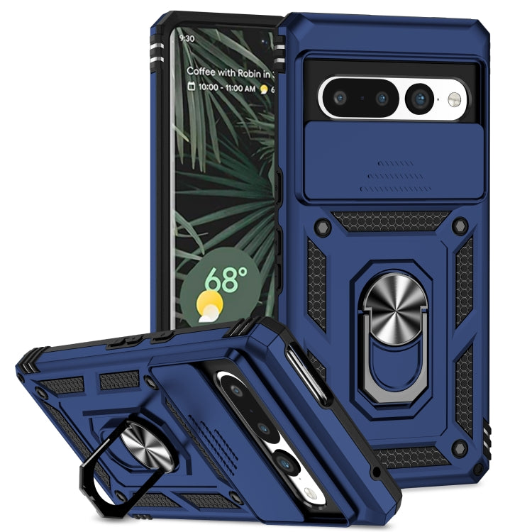 For Google Pixel 7 Pro 5G Sliding Camshield Holder Phone Case