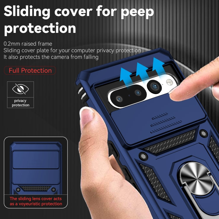 For Google Pixel 7 Pro 5G Sliding Camshield Holder Phone Case