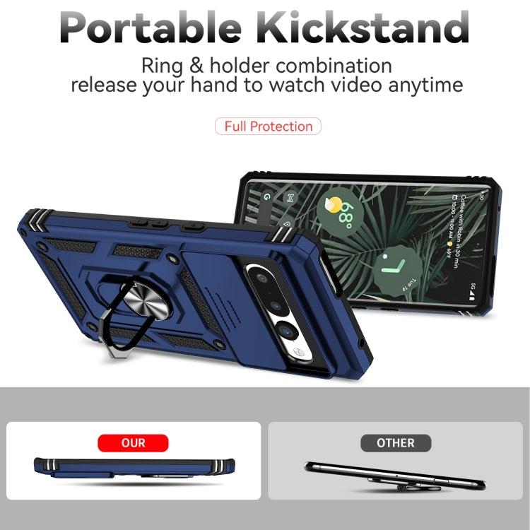 For Google Pixel 7 Pro 5G Sliding Camshield Holder Phone Case