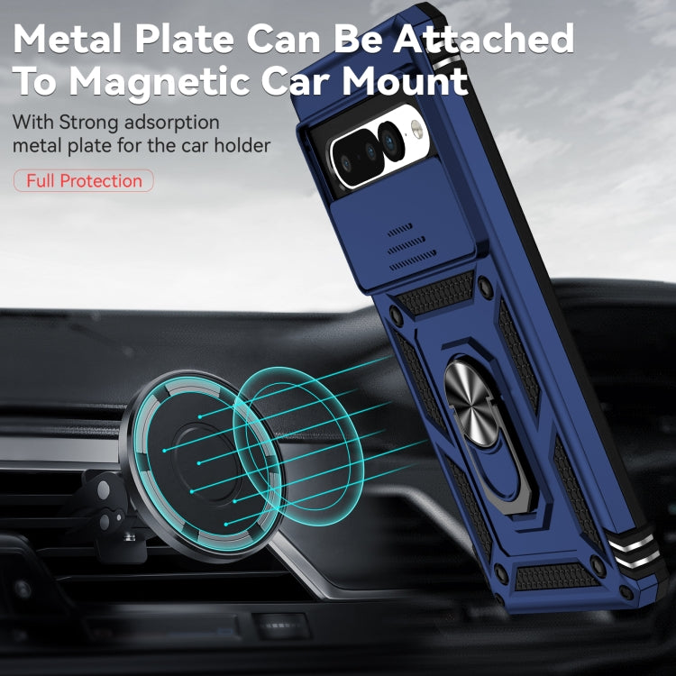 For Google Pixel 7 Pro 5G Sliding Camshield Holder Phone Case