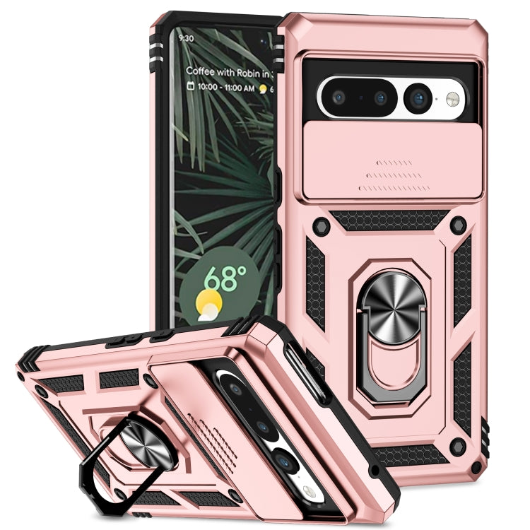 For Google Pixel 7 Pro 5G Sliding Camshield Holder Phone Case