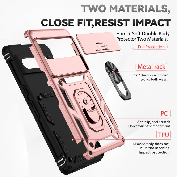 For Google Pixel 7 Pro 5G Sliding Camshield Holder Phone Case