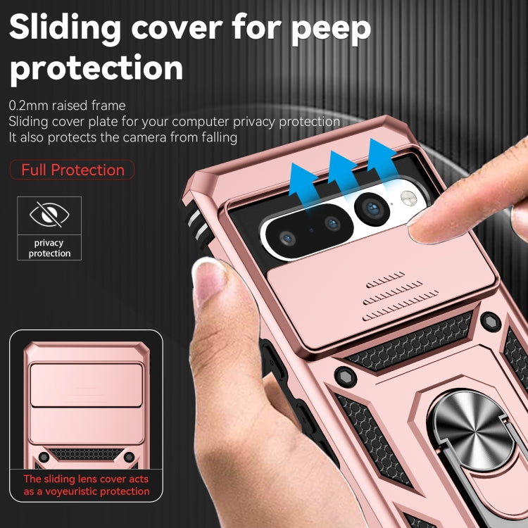 For Google Pixel 7 Pro 5G Sliding Camshield Holder Phone Case