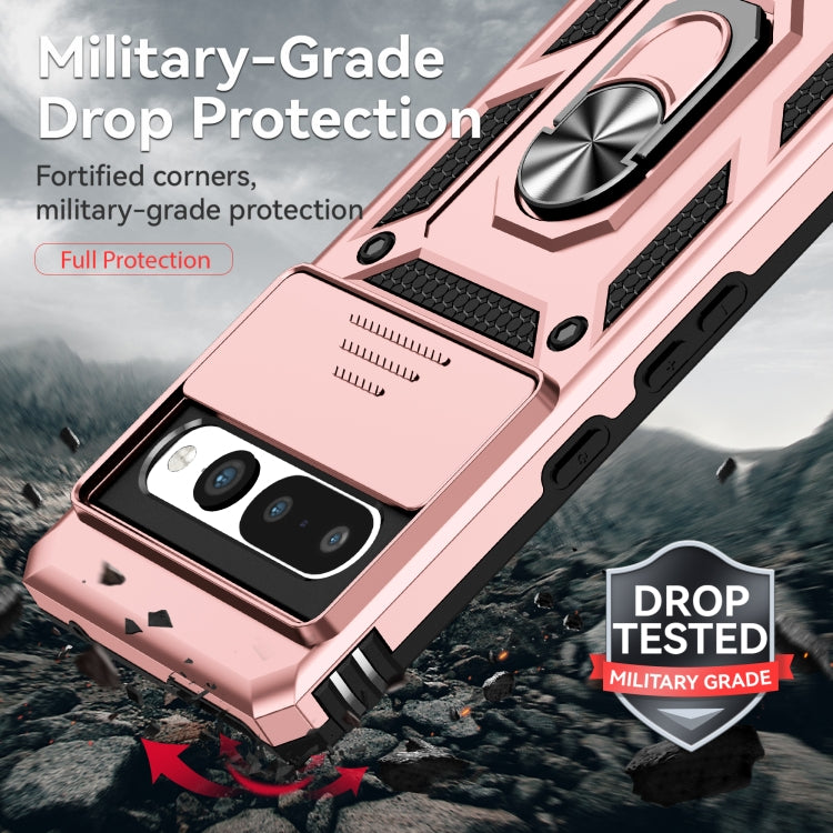 For Google Pixel 7 Pro 5G Sliding Camshield Holder Phone Case