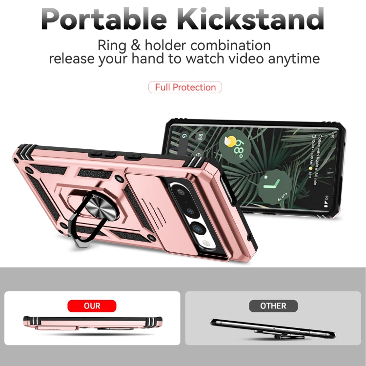 For Google Pixel 7 Pro 5G Sliding Camshield Holder Phone Case