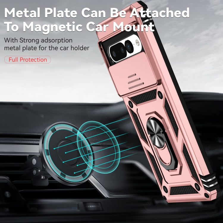 For Google Pixel 7 Pro 5G Sliding Camshield Holder Phone Case