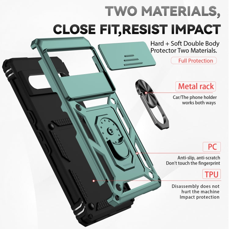 For Google Pixel 7 Pro 5G Sliding Camshield Holder Phone Case