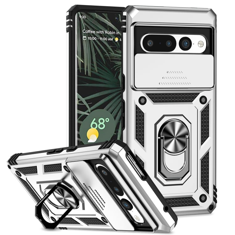 For Google Pixel 7 Pro 5G Sliding Camshield Holder Phone Case