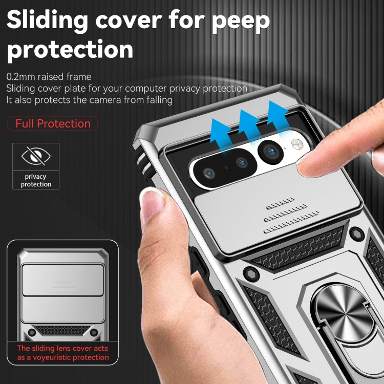 For Google Pixel 7 Pro 5G Sliding Camshield Holder Phone Case