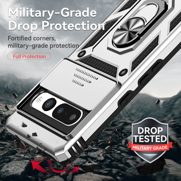 For Google Pixel 7 Pro 5G Sliding Camshield Holder Phone Case