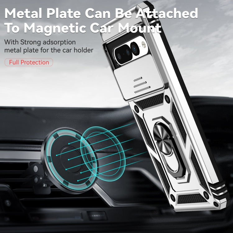 For Google Pixel 7 Pro 5G Sliding Camshield Holder Phone Case