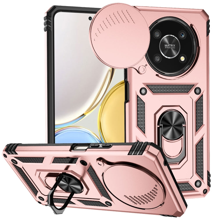 For Honor X9 Sliding Camshield Holder Phone Case