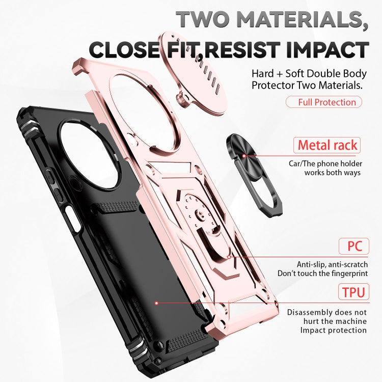 For Honor X9 Sliding Camshield Holder Phone Case