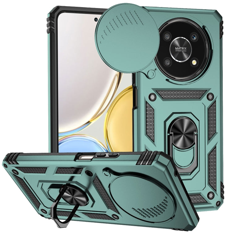 For Honor X9 Sliding Camshield Holder Phone Case