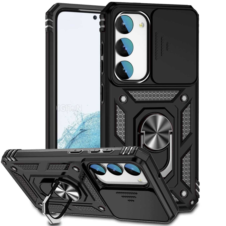 For Samsung Galaxy S23 5G Sliding Camshield Holder Phone Case