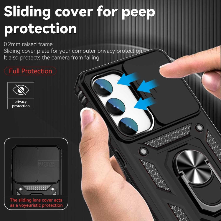 For Samsung Galaxy S23 5G Sliding Camshield Holder Phone Case