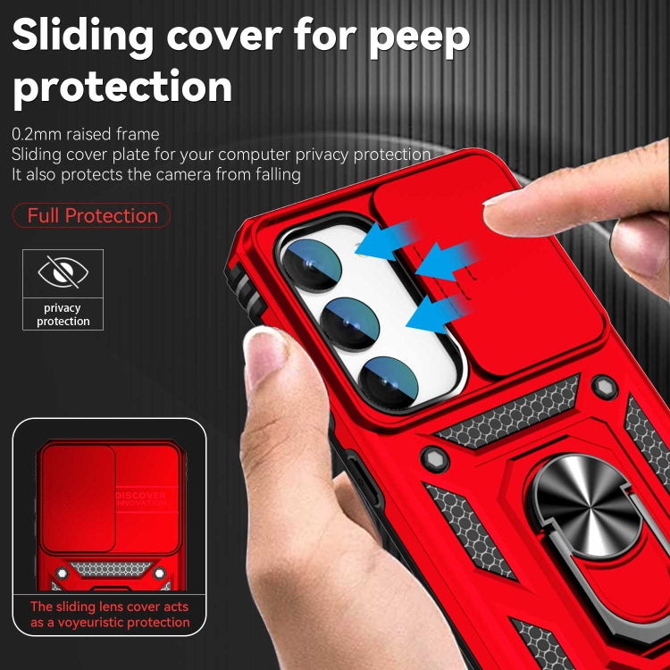 For Samsung Galaxy S23 5G Sliding Camshield Holder Phone Case