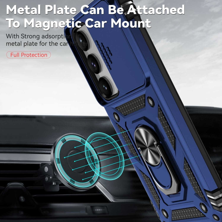 For Samsung Galaxy S23 5G Sliding Camshield Holder Phone Case