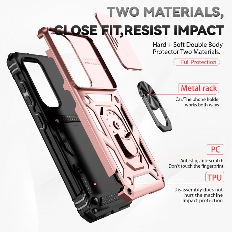 For Samsung Galaxy S23 5G Sliding Camshield Holder Phone Case