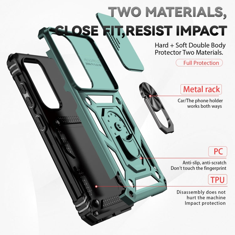 For Samsung Galaxy S23 5G Sliding Camshield Holder Phone Case