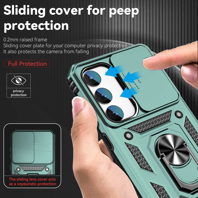 For Samsung Galaxy S23 5G Sliding Camshield Holder Phone Case