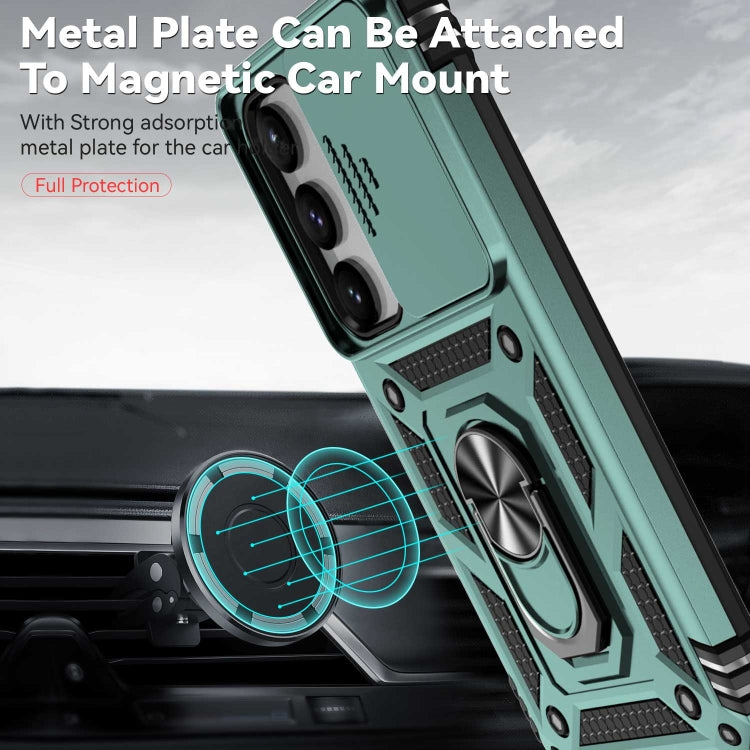 For Samsung Galaxy S23 5G Sliding Camshield Holder Phone Case