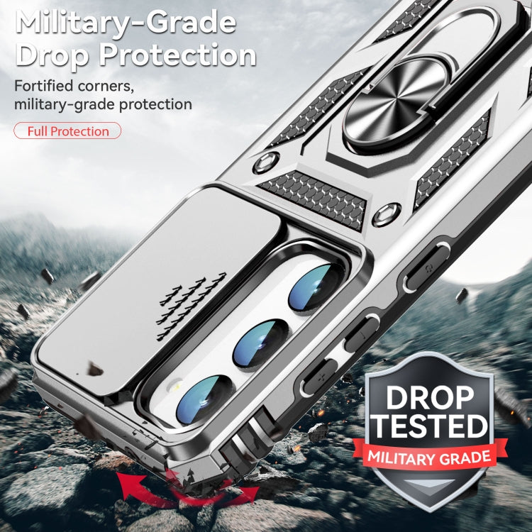 For Samsung Galaxy S23 5G Sliding Camshield Holder Phone Case
