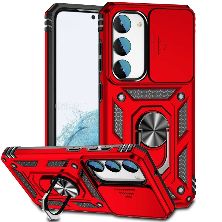 For Samsung Galaxy S23+ 5G Sliding Camshield Holder Phone Case