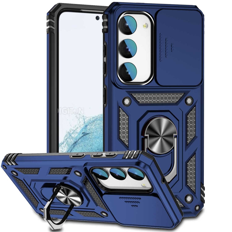 For Samsung Galaxy S23+ 5G Sliding Camshield Holder Phone Case