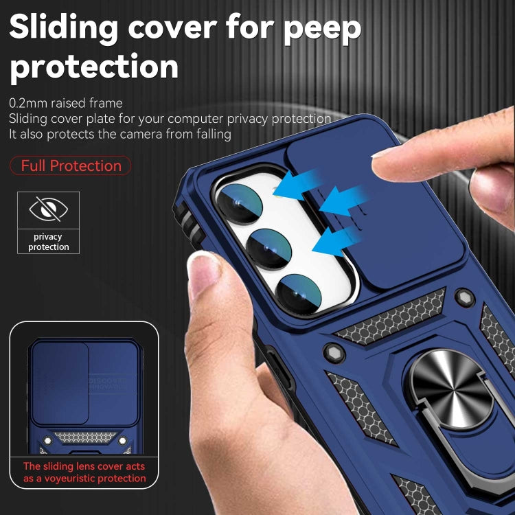 For Samsung Galaxy S23+ 5G Sliding Camshield Holder Phone Case