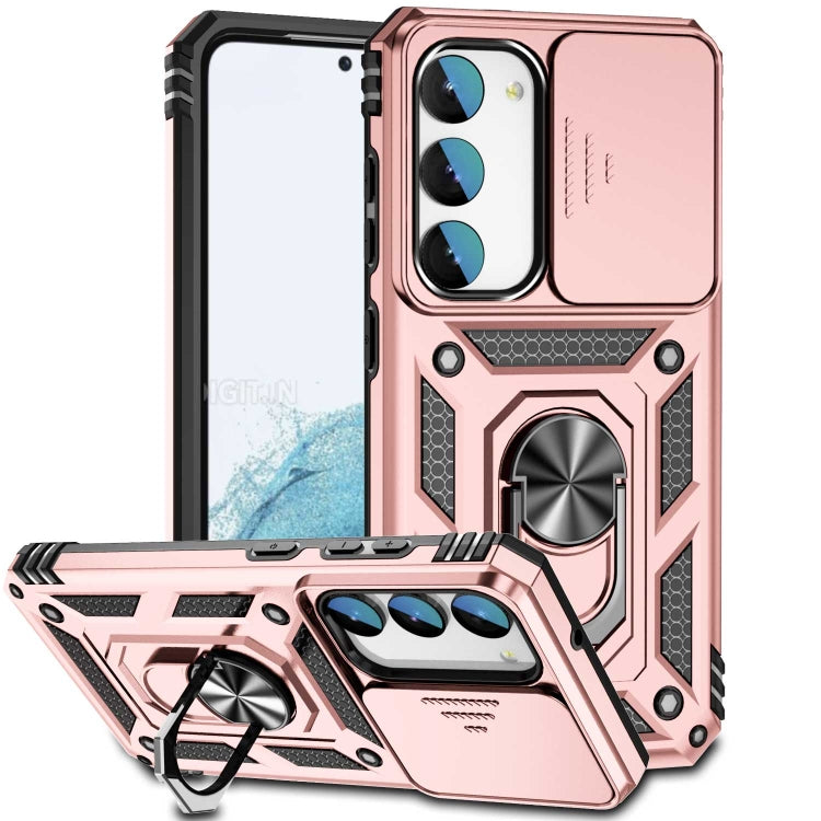 For Samsung Galaxy S23+ 5G Sliding Camshield Holder Phone Case